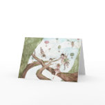 A boy and a fairytale_Greeting Card