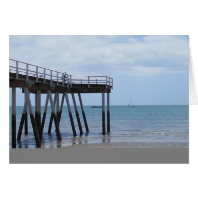 A Boy on a Bike at the Hervey Bay Ocean Pier. by realaussie