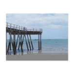 A Boy on a Bike at the Hervey Bay Ocean Pier.
