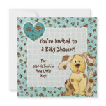 A Boy's Best Friend Baby Shower Invitation