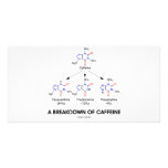 A Breakdown Of Caffeine (Chemical Molecules) photo cards