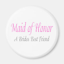 A Bride's Best Friend Refrigerator Magnets