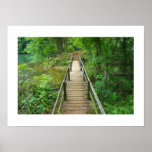 A Bridge in a Park Posters