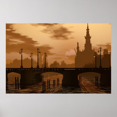 A bridge in Amsterdam by harald020