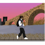 A Bridge View Stroll (digital) alt Acrylic Cut Out