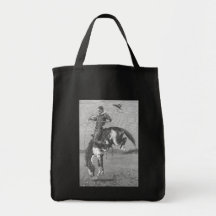 A Bucking Bronco by Remington, Vintage Cowboy Bags