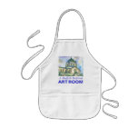 A Buffalo Inspired ART ROOM ART SMOCK Aprons