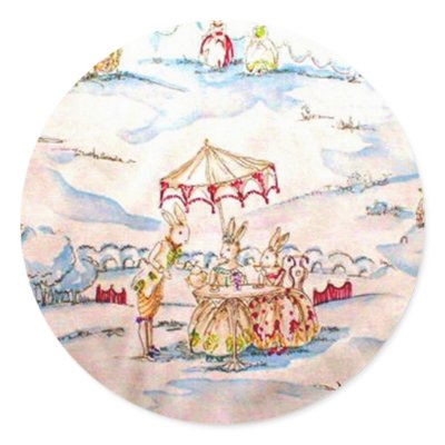A Bunny Fairytale Sticker Template by MadisynNicole