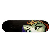 'A Call In the Night II' Skateboard