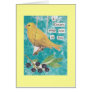 A Canary, Sings Best in Love Card