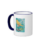 A Canary, Sings Best in Love mugs