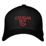 A cap wIth  "COUGAR BOY TOY" On It Embroidered Baseball Caps