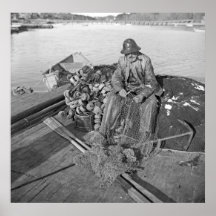 A Cape Ann Fisherman, Gloucester 1905 Poster