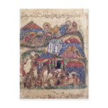 A Caravan Stop, from 'The Maqamat'  by Post Cards