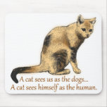 A Cat's Perceptions Mousepad