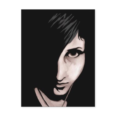 A Certain Gaze Post Cards by eLainesLocker