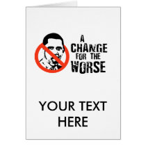A CHANGE FOR THE WORSE CARD
