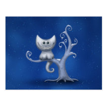 A Cheshire Kitten (Christmas) Post Cards