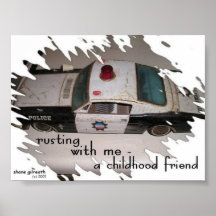A Childhood Friend Haiku Art Print