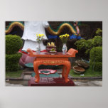 A Chinese Offering Table Poster