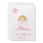A Christening Prayer Invitation -Customise