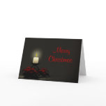 A Christmas Candle Christmas Card