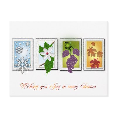 A Christmas wish for all seasons Postcards by kool27
