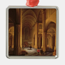 A Church Interior Ornaments