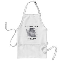 A Closer Look At My Jaw (Anatomical Bones) Aprons