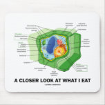 A Closer Look At What I Eat (Plant Cell) mousepads