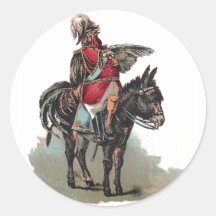 A Clucky Commander in Chief Stickers