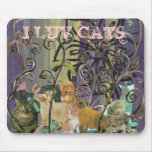 A Cluster of Cats mousepads