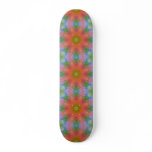 A Colorful Mandala Skateboard Deck