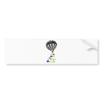 A Colourful Balloon Bumper Stickers