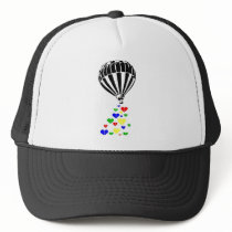 A Colourful Balloon Trucker Hat
