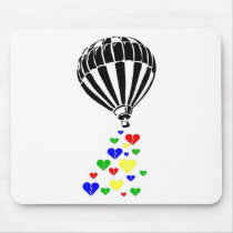 A Colourful Balloon Mouse Pads