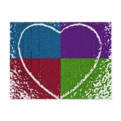 A Colourful Heart by iN_LOVe