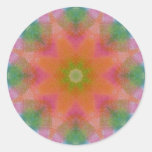 A Colourful Mandala Sticker