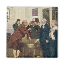 A Committee of Patriots Delivering an Ultimatum Magnet