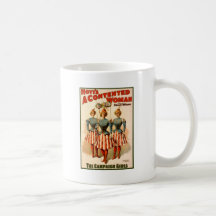 A Contented Woman Campaign Girls Coffee Mugs