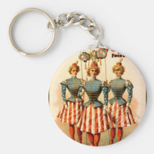A Contented Woman Campaign Girls Keychain