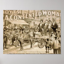 A Contented Woman, 'The Night Before Election' Print