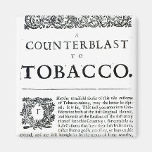 A Counterblast to Tobacco Magnet