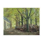 A Country Brasserie, Brannenburg, Bavaria, 1894 Post Card