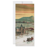 A Country Christmas Scene rack cards