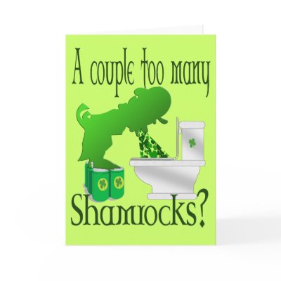 A couple too many Shamrocks Seamus ? by Funkart