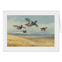 A Covey of Partridge Card