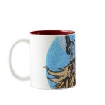 a crazed viking on a mug