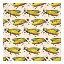 A Crowd of Katydids Garden Party Invitations