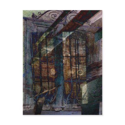 A Cubist Welcome Post Cards by FirstNightDesign